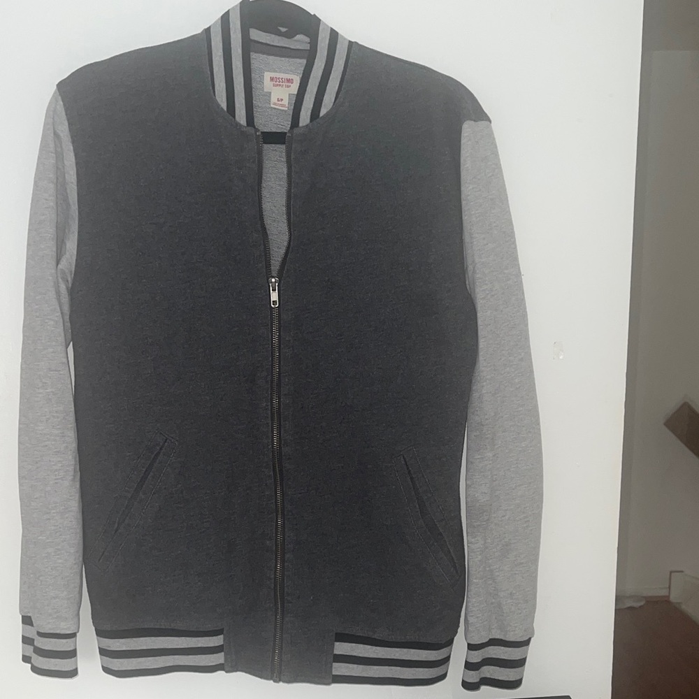 Mossimo Supply Co. Charcoal and Light Gray Jacket